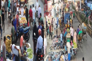 সিলেটের রাজপথ হকারদের দখলে