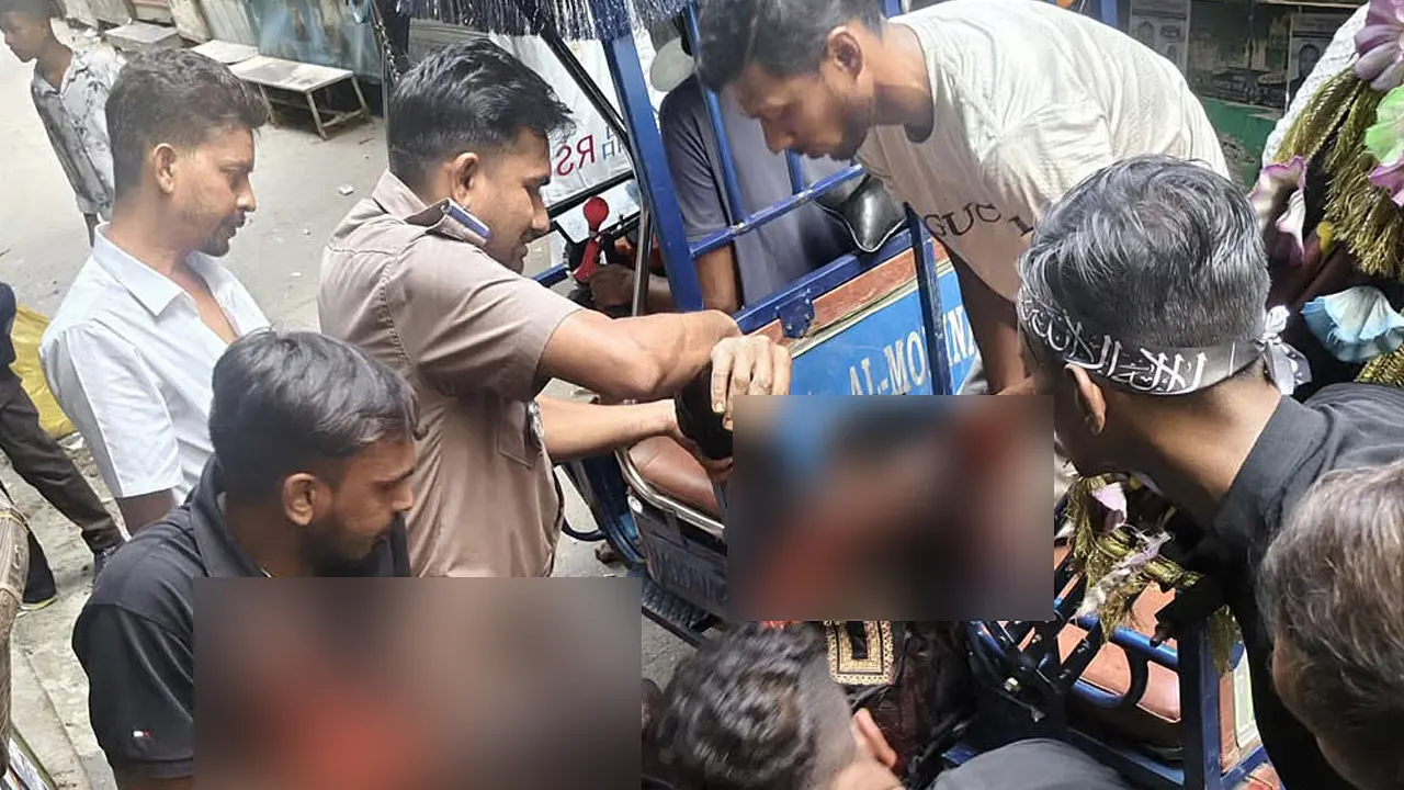 তাজিয়া মিছিলে অংশ নেওয়া যুবককে ধাওয়া দিয়ে কুপিয়ে হত্যা