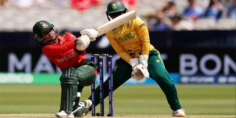 লড়াই করেও দক্ষিণ আফ্রিকার কাছে হারল বাংলাদেশ