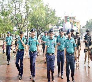 সিলেটে ঈদ জামাতে তিন স্তরের নিরাপত্তা  