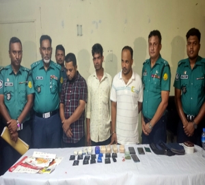 সিলেটে সাড়ে পনেরো হাজার পিস ইয়াবাসহ ৩ জন আটক