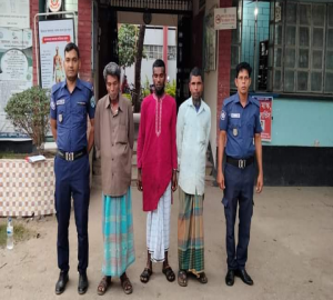 ঠাকুরগাঁওয়ে তিন মাদকসেবীর ভ্রাম্যমাণ আদালতে কারাদণ্ড 