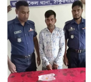রাণীশংকৈলে ২২ পিস ইয়াবাসহ আটক এক