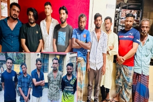 সিলেটে গোয়েন্দা পুলিশের অভিযানে ১৪ জুয়াড়ি আটক 
