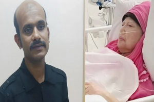 খালেদা জিয়ার কেবিনে প্রবেশের চেষ্টা, যুবক আটক