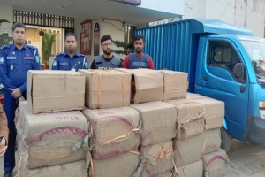 কানাইঘাট ভারতীয় নাসির বিড়ির বিশাল চালান আটক