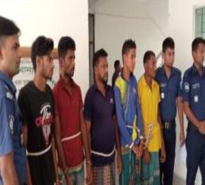 কমলগঞ্জে চোরাই মালসহ চোর চক্রের ৫ জন গ্রেফতার