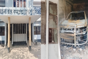 জৈন্তাপুর স্বাস্থ্য কমপ্লেক্সে ভাঙচুর: ছাত্রলীগের তিনশ’ নেতাকর্মীর বিরুদ্ধে মামলা