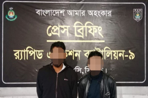 সিলেটে অপহরণের পর বিবস্ত্র করে মুক্তিপণ আদায়, ২ অপহরণকারী গ্রেপ্তার