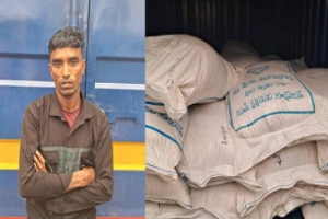 সিলেটে ভারতীয় চিনির চালানসহ চালক আ ট ক