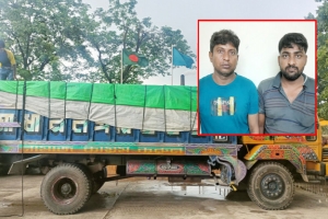 ফের সিলেটে ভারতীয় চিনি জব্দ, আটক ২