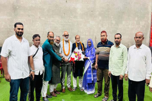 নজরুল ইসলাম চৌধুরী সাবুল ও সৈয়দ বাবুল হোসেনকে ২৪নং ওয়ার্ড বিএনপির উদ্যোগে সংবর্ধনা প্রদান