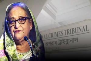 ট্রাইব্যুনালের কার্যতালিকায় শেখ হাসিনার মামলা