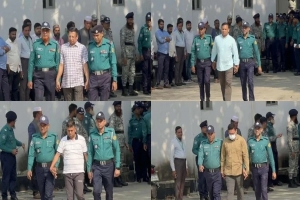 জুলাই গণহত্যা মামলায় গ্রেপ্তার দেখানো হলো ৮ সেনা ও পুলিশ কর্মকর্তাকে