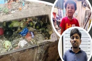 সিসিটিভি ফুটেজে ধরা পড়লো ডাস্টবিনে লাশ ফেলার দৃশ্য, লম্পট আটক
