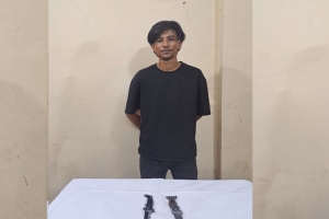 আম্বরখানা থেকে ছিনতাইকারী আটক : চাকু উদ্ধার 