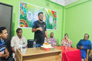 রাণীশংকৈলে এনটিভির প্রতিষ্ঠাবার্ষিকী পালিত