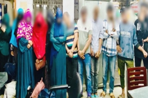 সিলেটে অসামাজিক কার্যকলাপে জড়িত ১২ নারী-পুরুষ গ্রেপ্তার