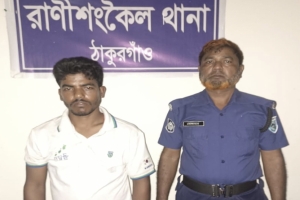 ঠাকুরগাঁওয়ে নিষিদ্ধ ট্যাপেন্টাডল ট্যাবলেটসহ যুবক আটক