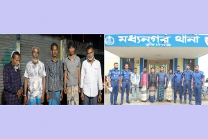 সিলেটে পৃথক অভিযানে গ্রেফতার ১০ জুয়াড়ি
