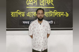 সিলেটে র‍্যাব-৯ এর অভিযানে হানিট্র্যাপ চক্রের সদস্য গ্রেফতার