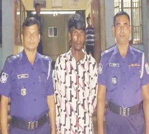 জকিগঞ্জের কুখ্যাত রিয়াজ ডাকাত গ্রেফতার
