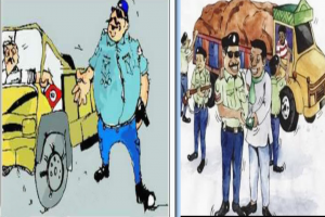 ঈদের আগে নগরীতে ট্রাফিক পুলিশের চাঁদাবাজি, অভিযোগ চালকদের