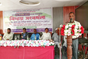 ঠাকুরগাঁওয়ে সহকারী অধ্যাপক ইসমাইল হোসেনের অবসরজনিত বিদায় সংবর্ধনা