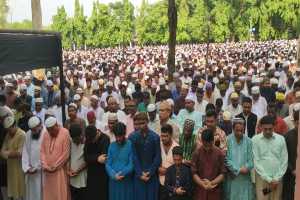 ঠাকুরগাঁও-২'র ৭ বারের এমপি দবিরুল ইসলামের জানাযা ও দাফন সম্পন্ন