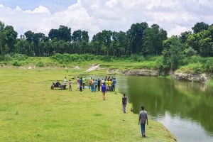 ঠাকুরগাঁওয়ে পুকুর থেকে অজ্ঞাত ব্যক্তির লাশ উদ্ধার