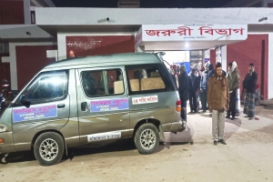 ঠাকুরগাঁওয়ে রাস্তা পার হতে গিয়ে প্রাণ গেল বৃদ্ধার