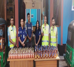 একদিনের ব্যবধানে জৈন্তাপুরে ফের বিপুল পরিমাণ ভারতীয় মদ আটক