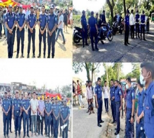 সংসদ নির্বাচন : পুলিশের বিশেষ নজরদারিতে সিলেট